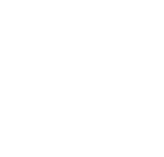 Icono de fovissste color blanco. Manos sosteniendo una casa