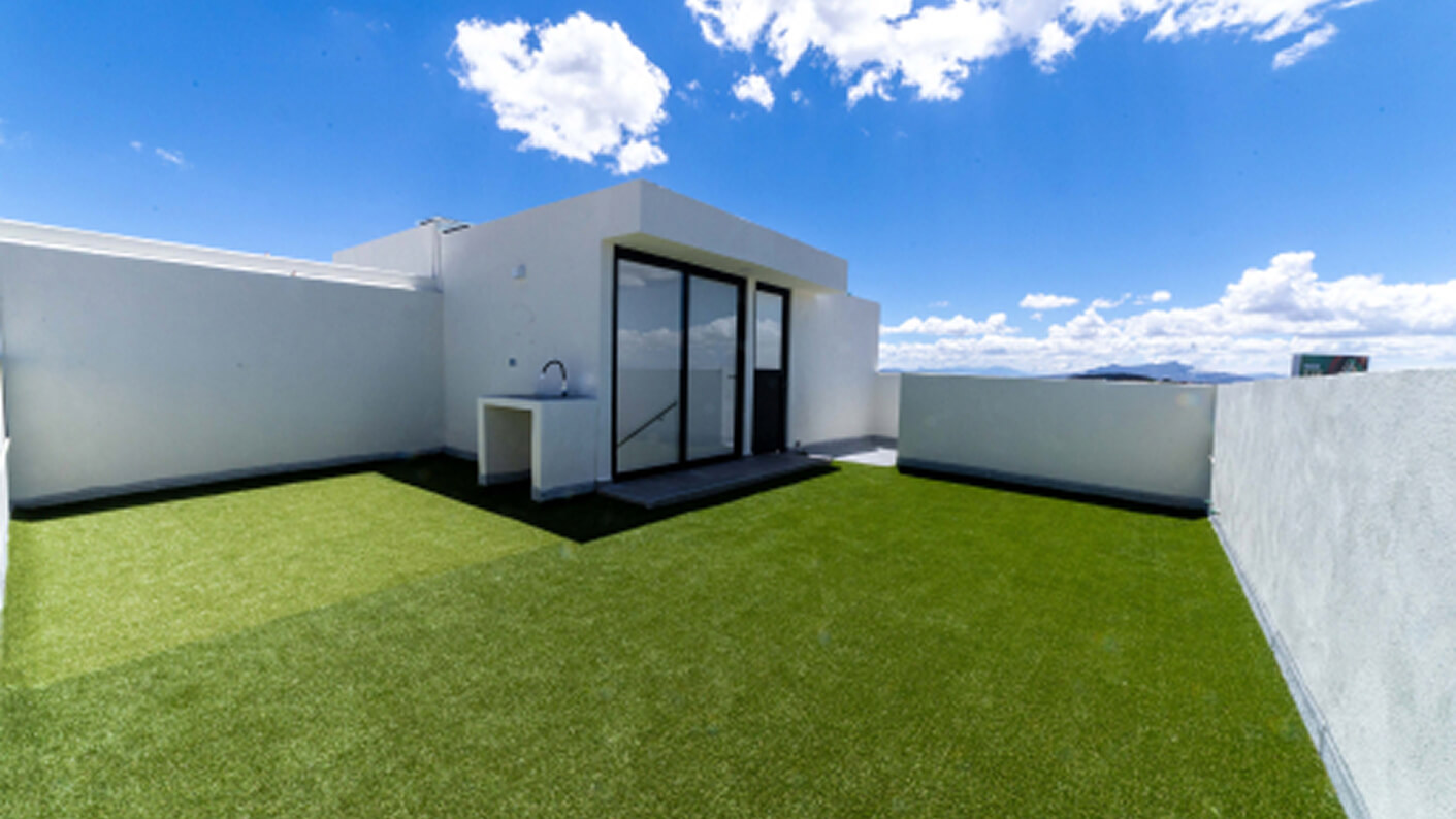 roof garden de modelo reforma 1 I de desarrollo inmobiliario residencial reforma en el estado de hidalgo pachuca mexico por frindsa desarrollador inmobiliario