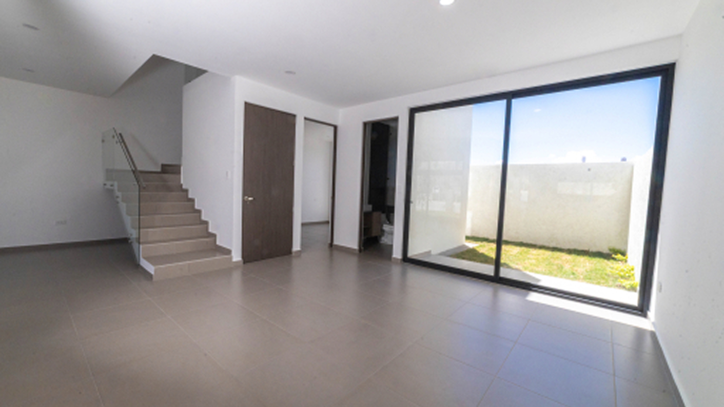 sala de etsar tv escaleras puertas de modelo reforma 1 I de desarrollo inmobiliario residencial reforma en el estado de hidalgo pachuca mexico por frindsa desarrollador inmobiliario